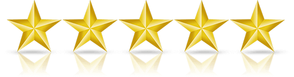 A gold star is in the middle of three other stars.