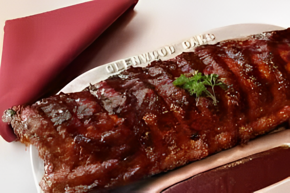 A close up of a piece of meat on a plate